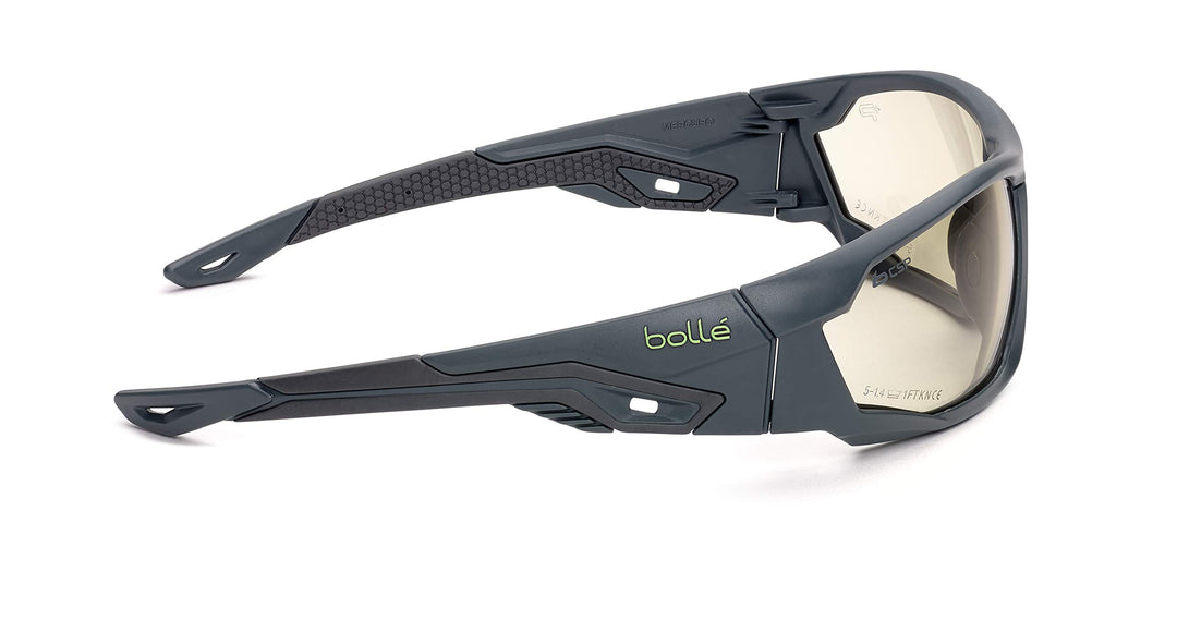 Bolle Safety MERCSP Mercuro Safety Glasses Platinum® Anti-Scratch Grey Black - Diamond Home USA