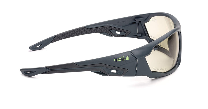 Bolle Safety MERCSP Mercuro Safety Glasses Platinum® Anti-Scratch Grey Black - Diamond Home USA