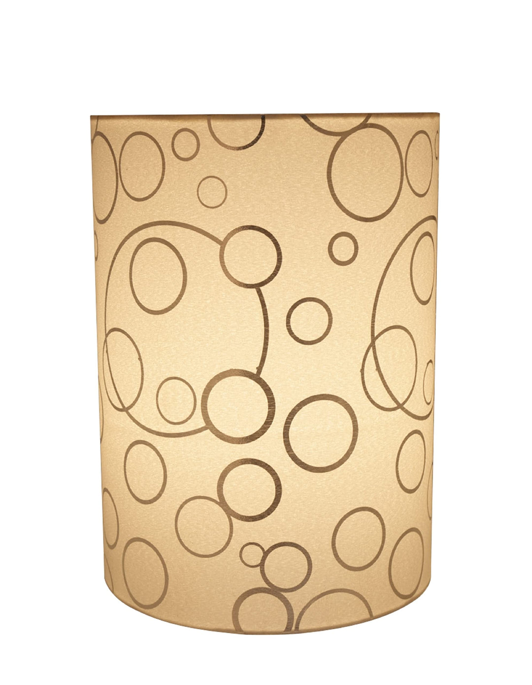 Aspen Creative 31114 Transitional Hardback Drum (Cylinder) Shaped Spider - Diamond Home USA