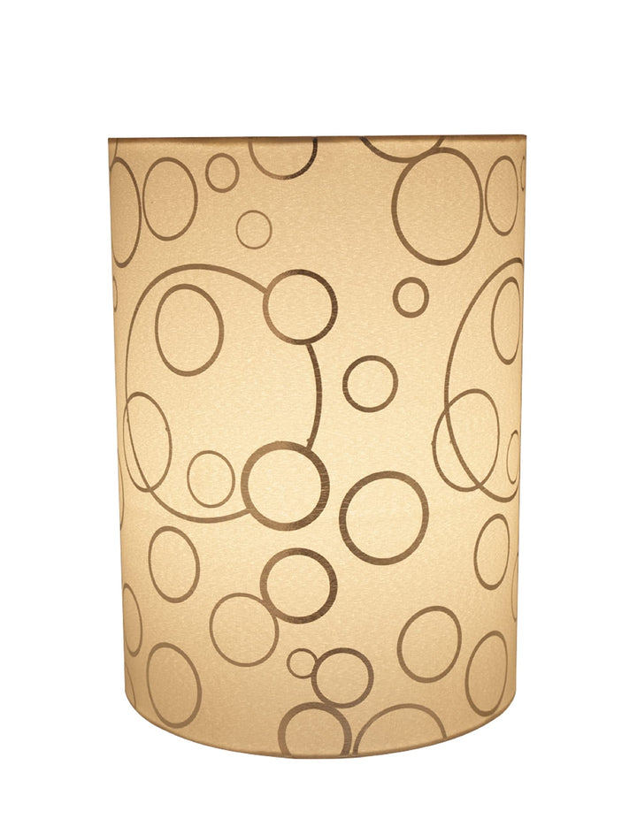 Aspen Creative 31114 Transitional Hardback Drum (Cylinder) Shaped Spider - Diamond Home USA