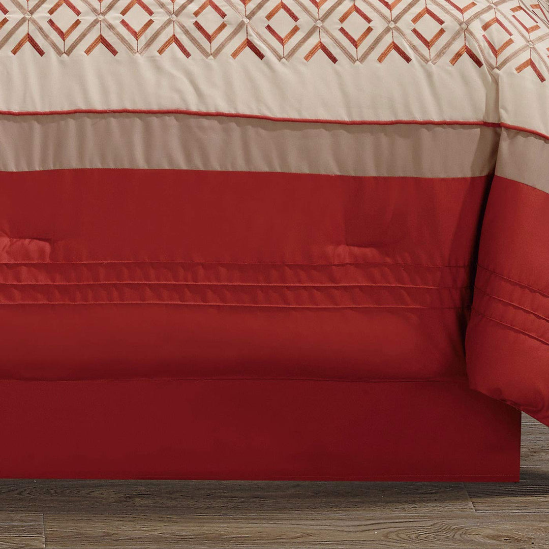 Riverbrook Home Country Manor Collection Comforter Set Queen Janna - Orange 8