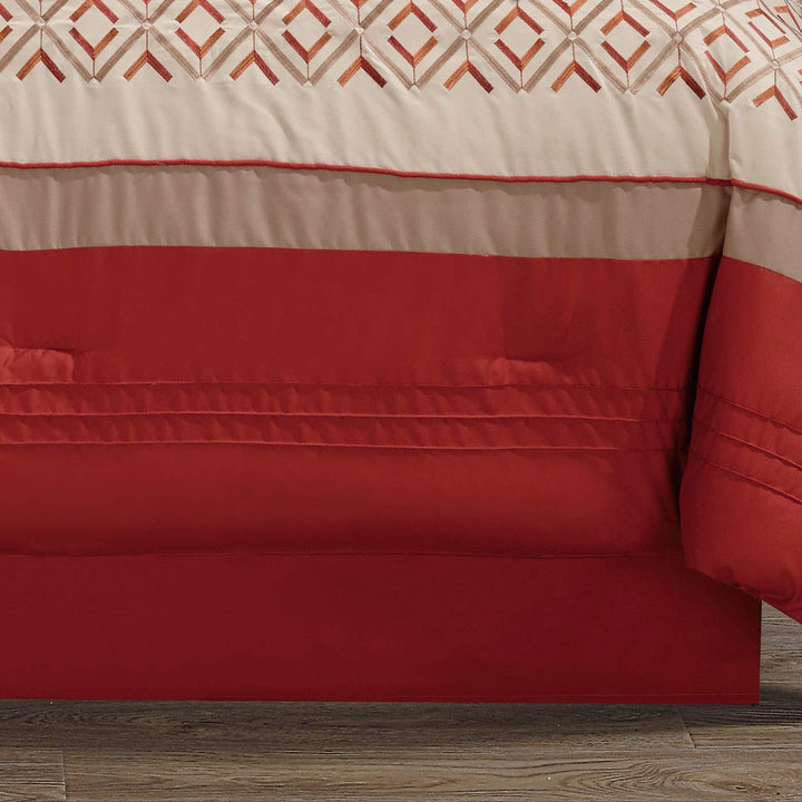 Riverbrook Home Country Manor Collection Comforter Set Queen Janna - Orange 8