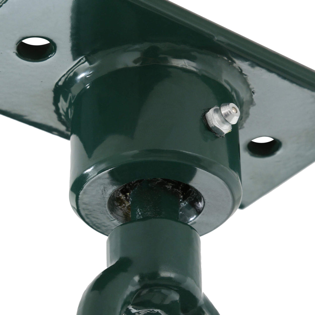 Gorilla Playsets 04-0015-B/B 360° Turbo Tire Swing with Plastic Coated Chains Blue - Diamond Home USA