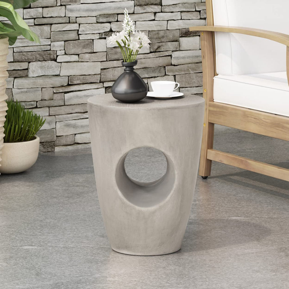 Christopher Knight Home Randall Outdoor Contemporary Lightweight Accent Side - Diamond Home USA