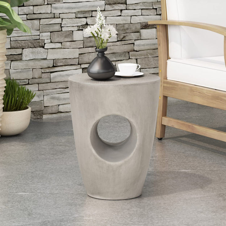 Christopher Knight Home Randall Outdoor Contemporary Lightweight Accent Side - Diamond Home USA