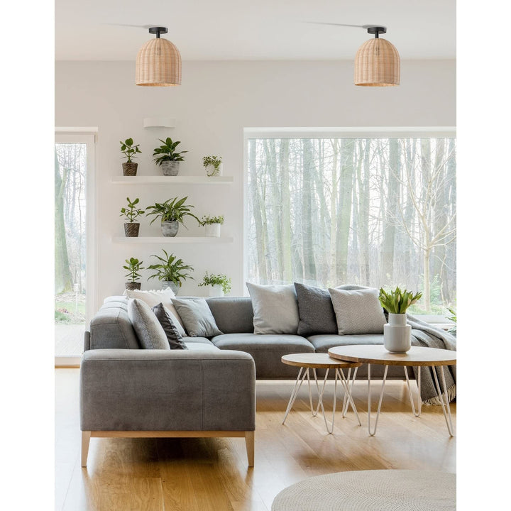 Flush Mount Metallic Modern Contemporary Metal - Diamond Home USA