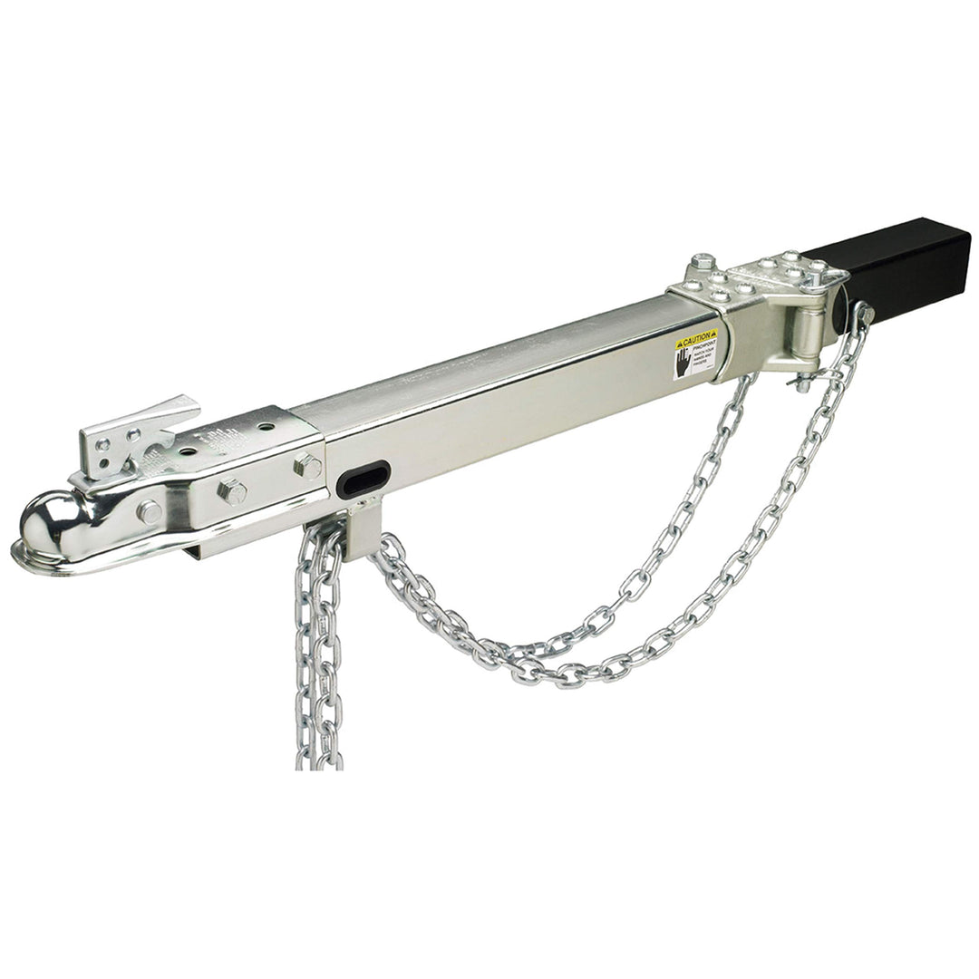 Fulton HDPB230101 Bolt On Folding Trailer Tongue Swing Away Hinge Kit for 2 Inch