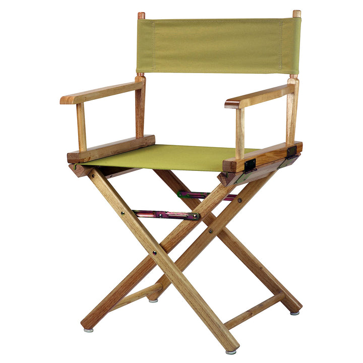 Casual Home Natural Frame/Olive Canvas 18" Classic Height Directors-Chairs