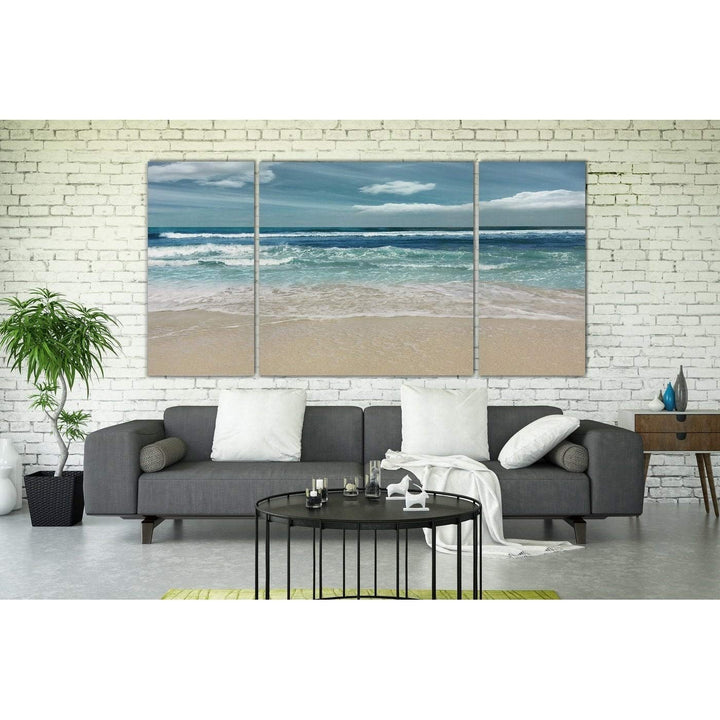 Wexford Home 'Symphony of The Sea' Premium 3-Piece Art Set 32x64 Extra Large - Diamond Home USA