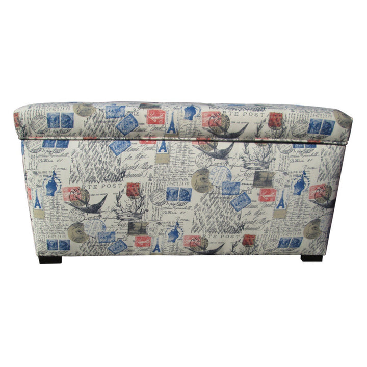 Sole Designs Angela Collection Bedroom Entryway Storage Trunk 8 Button Tufted - Diamond Home USA