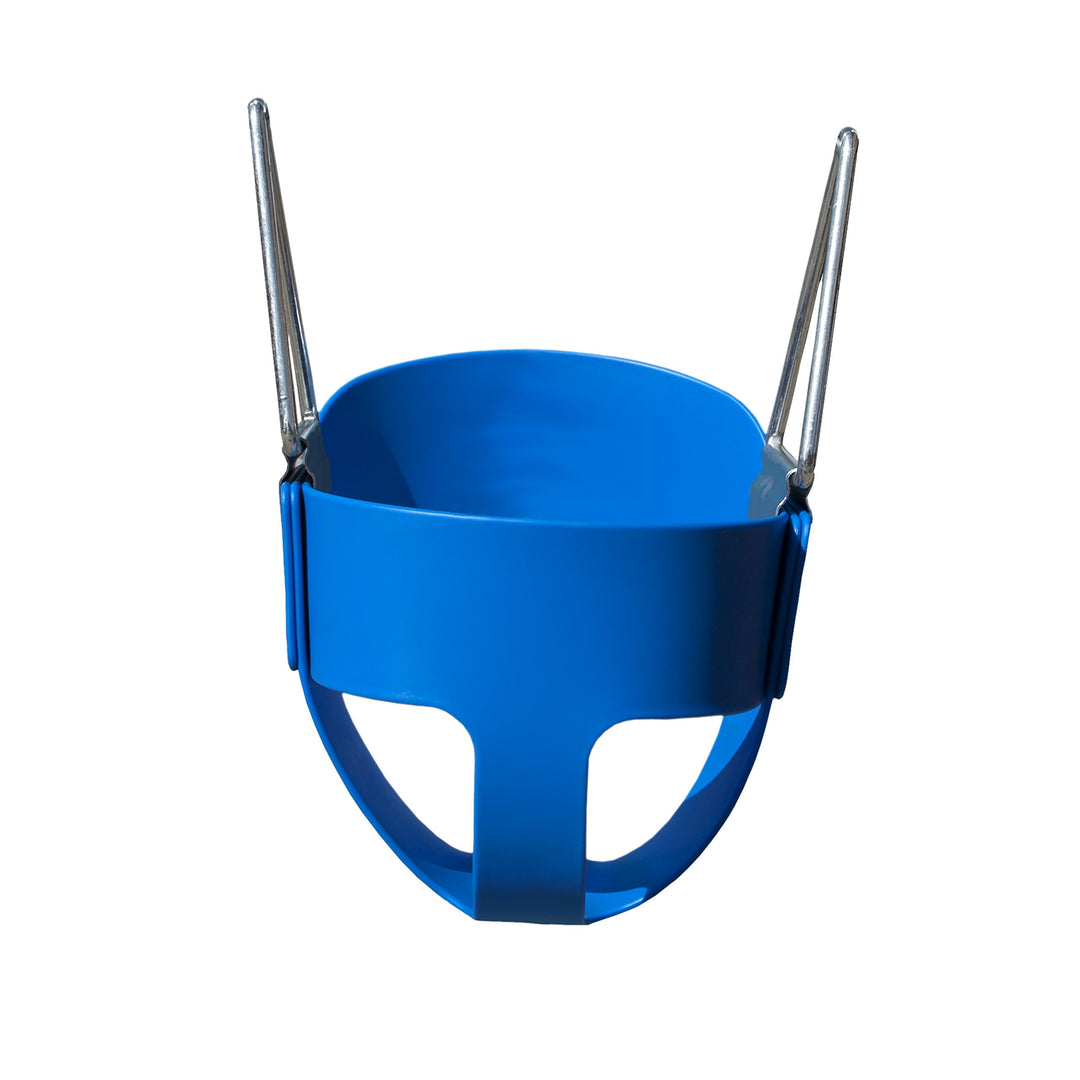 Gorilla Playsets Full Bucket Toddler Swing with Coated Chains