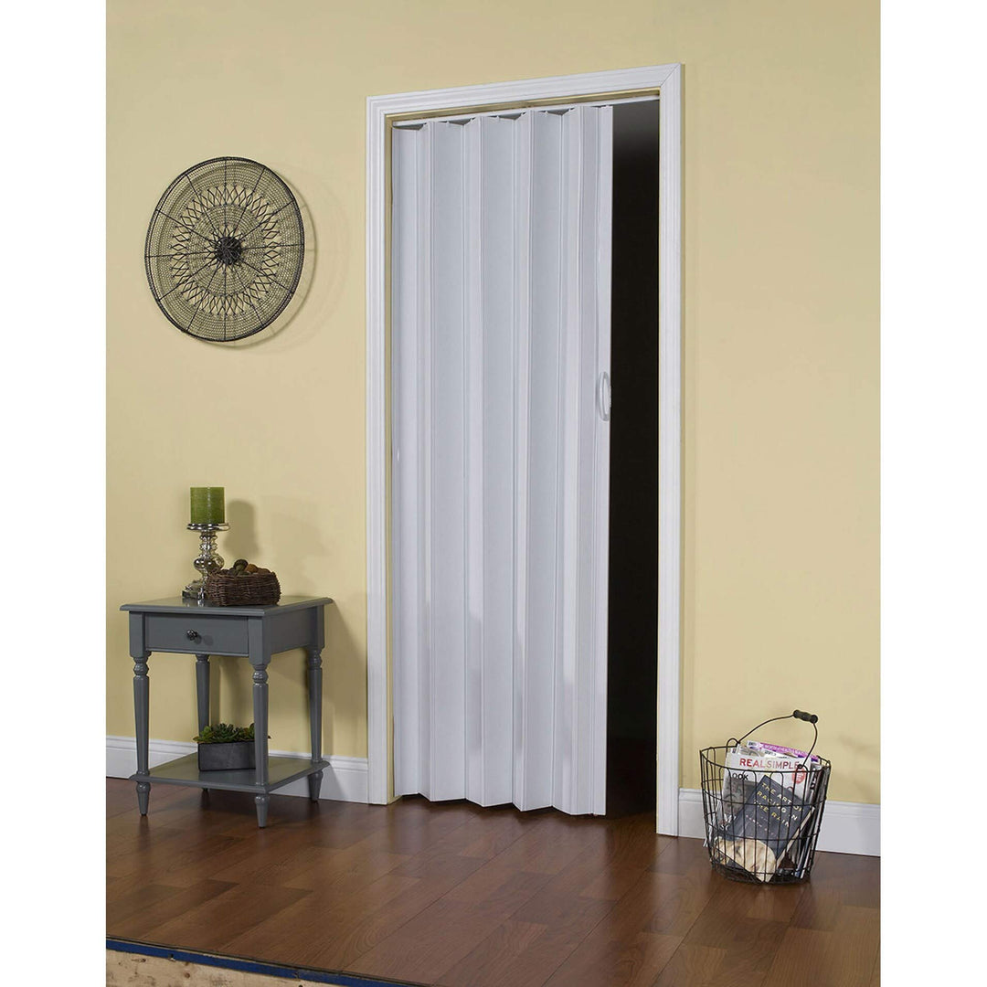 Sand White Folding Door Plastic Includes Hardware