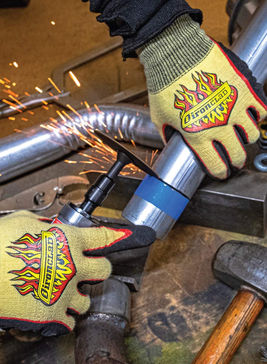 Ironclad OCTANE PYRO Knit A2 Glove; Spark/Heat Resistant Oil Resistant - Diamond Home USA