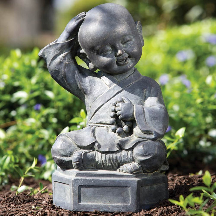 Alfresco Home Dreaming Buddha Garden Statue - Diamond Home USA