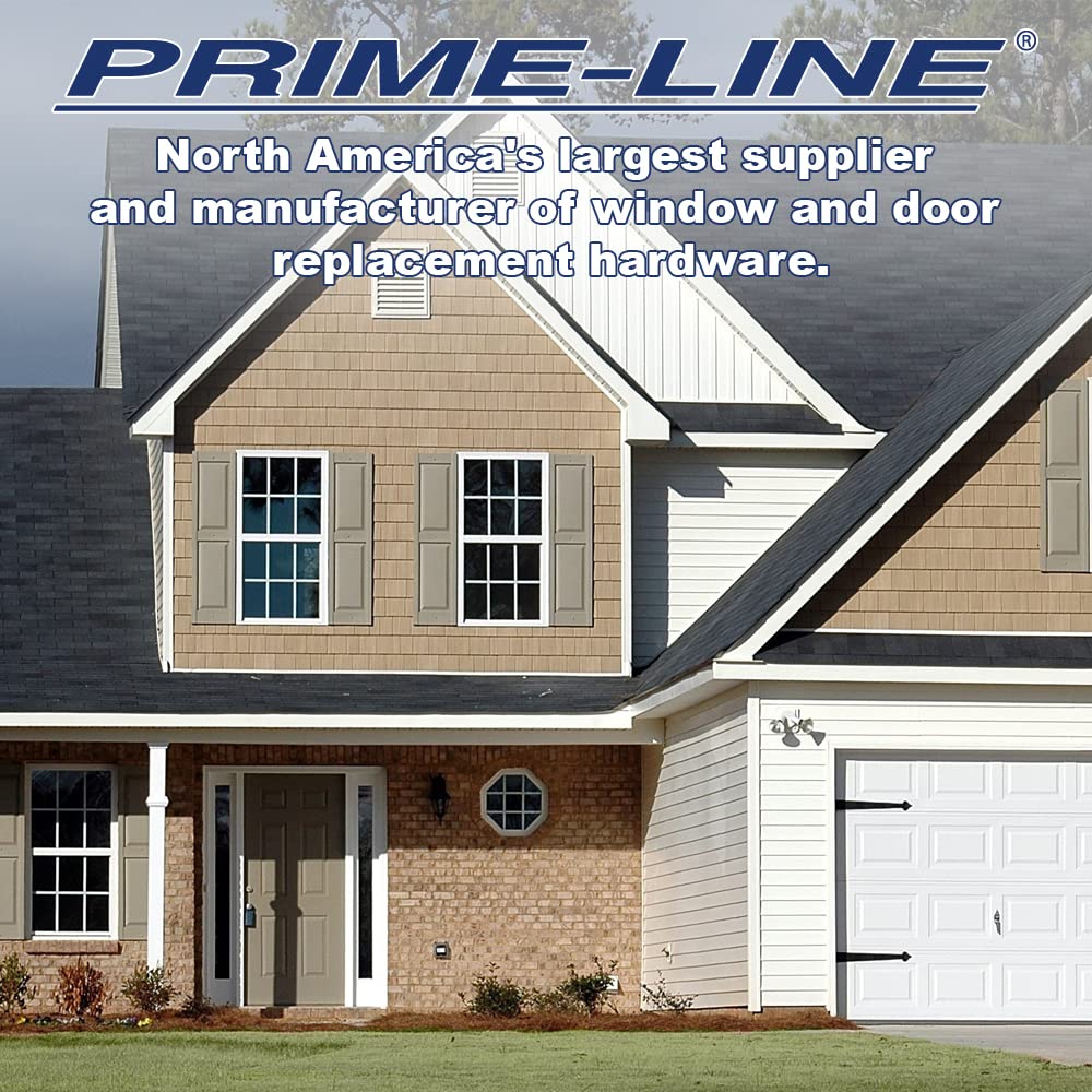 Prime-Line 161793 By-Pass Closet Track Kit 72 In. 2-Door Hardware Brass-Plated - Diamond Home USA