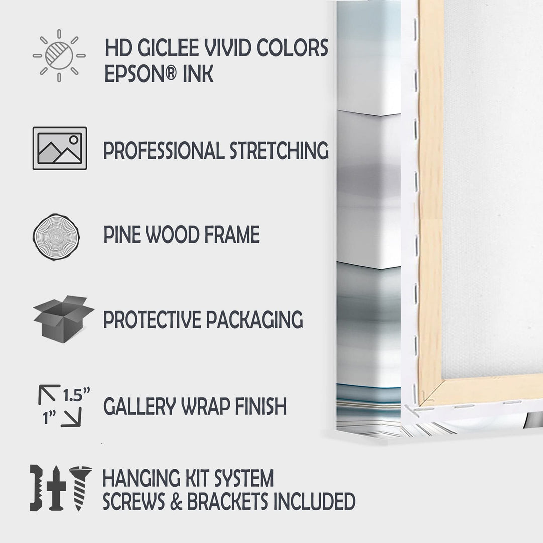 Design Art Designart - Yellow and Gold Collection - Abstract Wall Art set of 5 - Diamond Home USA