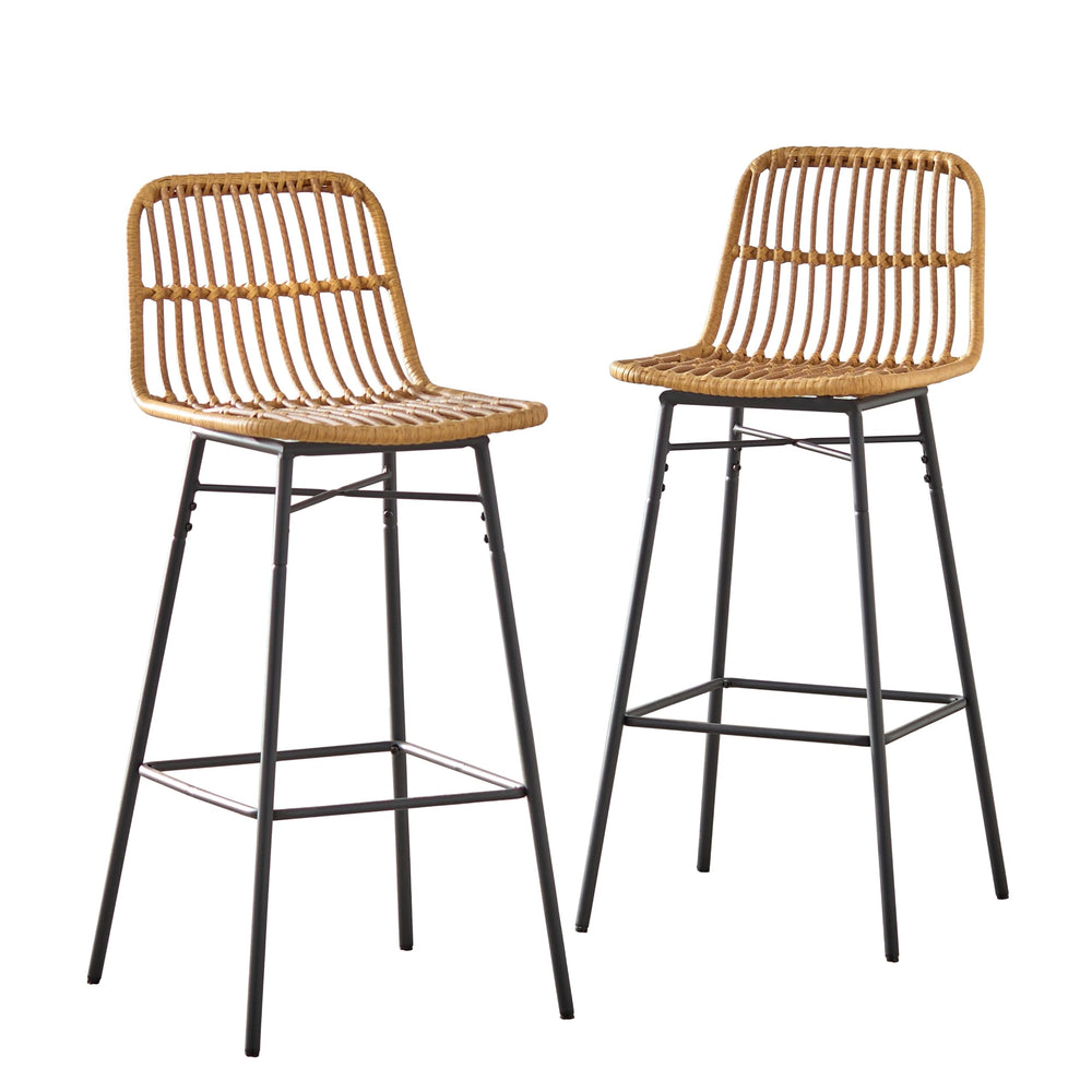 Lifestorey 24-inch Greenville Counter Stool- Set of 2 - Diamond Home USA