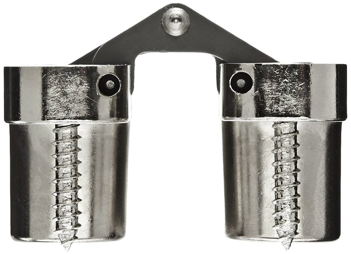 SOSS Invisible Hinge Model 216 20 Minute ire Rated Zinc Satin Chrome Exterior - Diamond Home USA