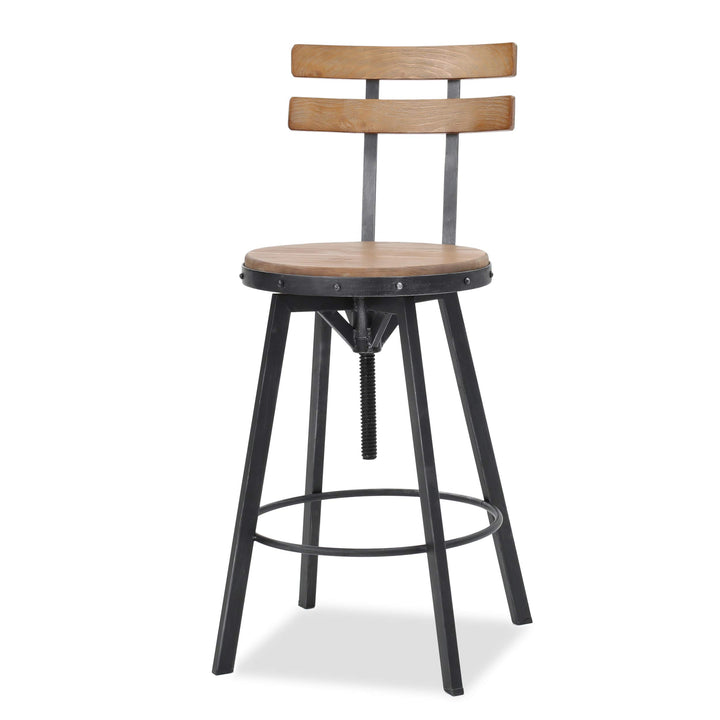 Christopher Knight Home Fenix Firwood Antique Barstool Antique / Black Brush