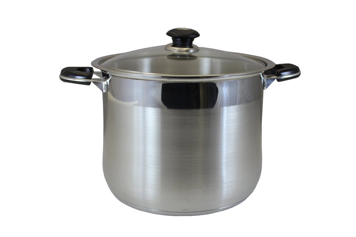 Concord Cookware Stainless Steel Tri-Ply Bottom Stockpot Cookware 16-Quart