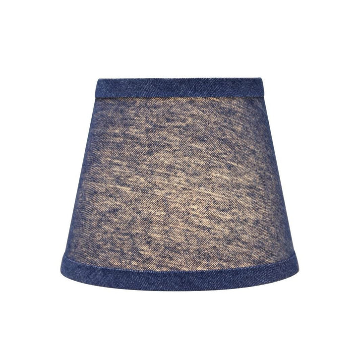 Hardback Empire Chandelier Clip-on Lamp Shade (6 Pack) Washing Blue (4" X 6" 5") - Diamond Home USA