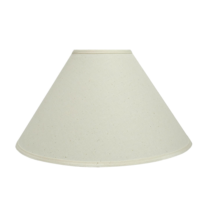 Aspen Creative 32204A Empire Spider Lamp Shade Off White 6" Top x 9" Bottom x - Diamond Home USA