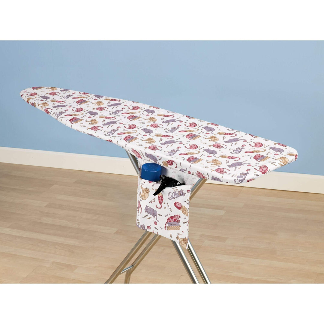 Deluxe Ironing Board Cover Cotton Plastic - Diamond Home USA