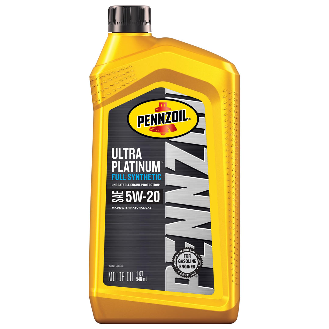 Pennzoil Ultra Platinum Full Synthetic 5W-20 Gasoline Engine Oil 1 Quart