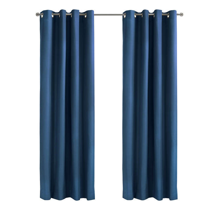 Thermalogic Alpine Blackout Grommet Curtain Panel 52 x 63 in Navy - Diamond Home USA