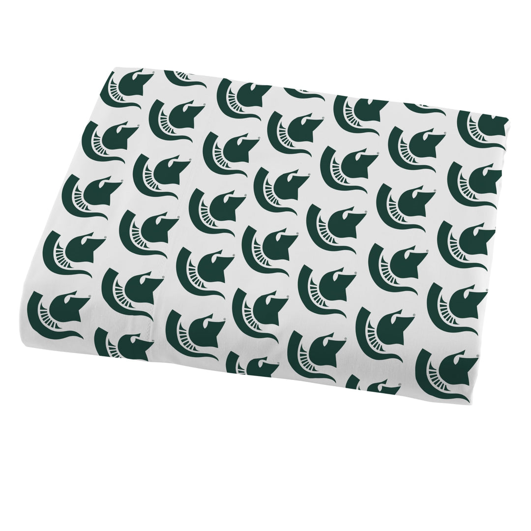 Michigan State 5pc Rotary Bed-in-a-Bag Sports Collegiate Casual