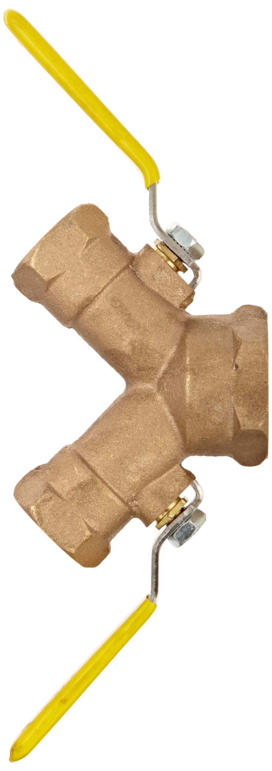 Dixon BBV125DWV Brass Vented Dual Y Valve 1-1/4" NPT ale Inlet x 3/4" NPT - Diamond Home USA