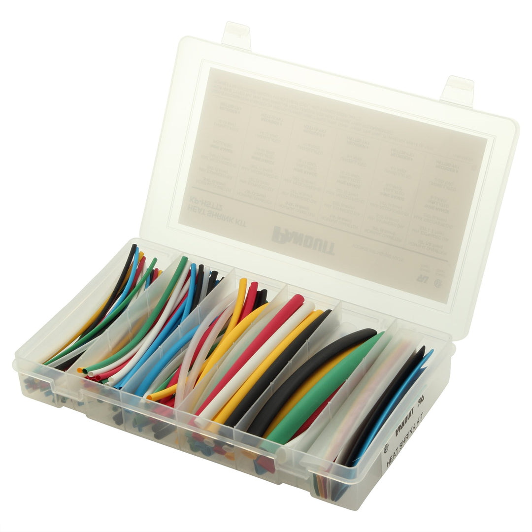 Panduit KP-HSTT2 Cross Linked Polyolefin Heat Shrink Kit Multi Color - Diamond Home USA