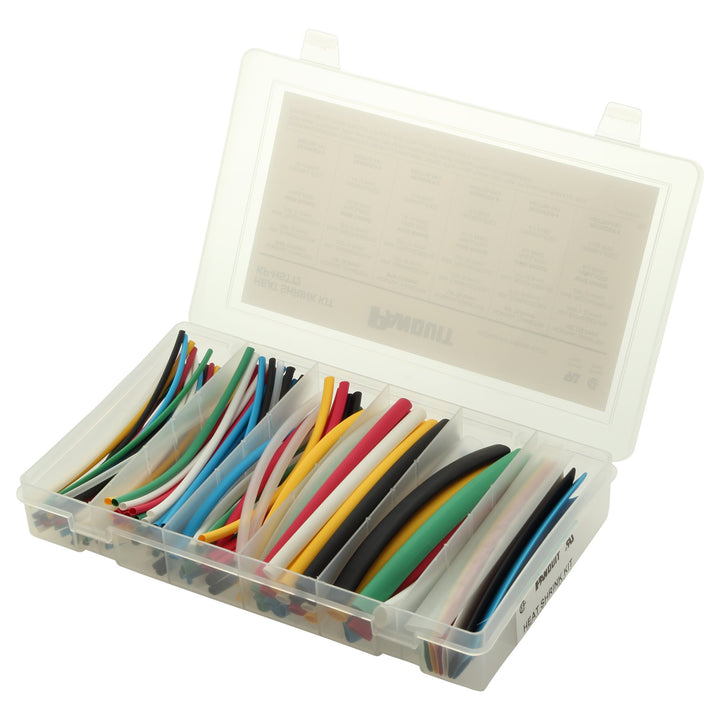 Panduit KP-HSTT2 Cross Linked Polyolefin Heat Shrink Kit Multi Color - Diamond Home USA