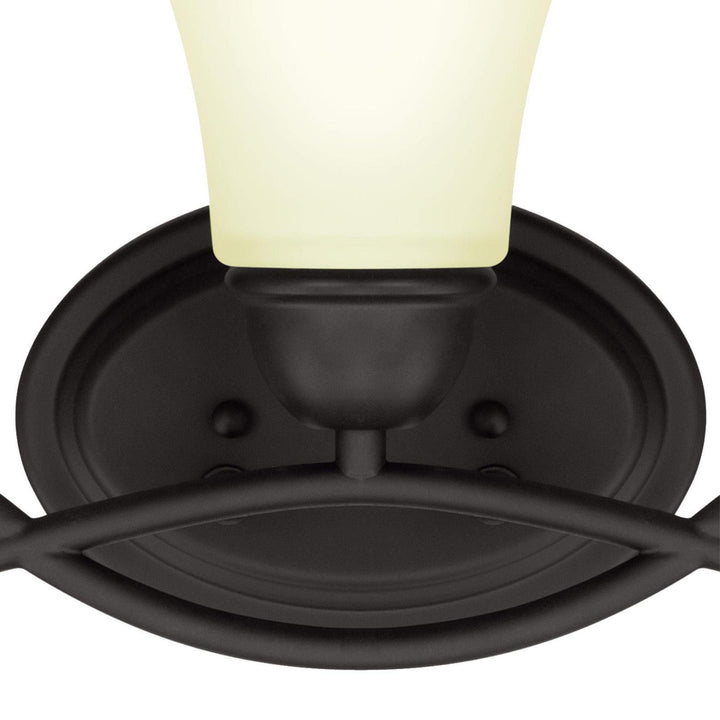 Westinghouse Oil Rubbed Bronze 6306900 Dunmore Three-Light Indoor Wall ixture - Diamond Home USA