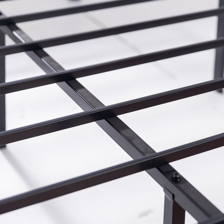ZINUS Luis 16 Inch QuickLock Metal Platform Bed Frame / Mattress Foundation with King - Diamond Home USA