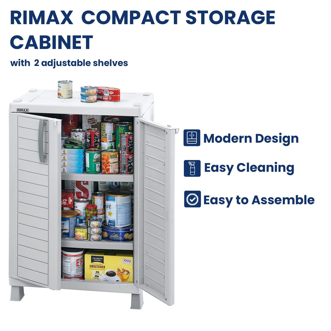 Rimax 11567 Outdoor Storage Medium Grey - Diamond Home USA