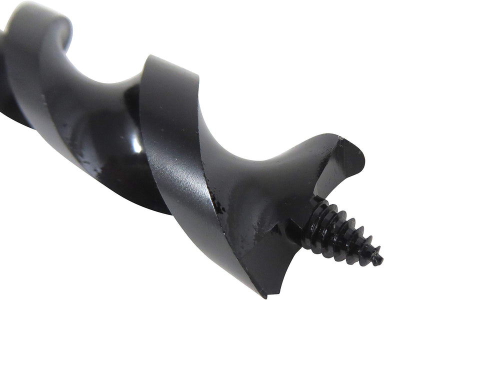 WoodOwl 07835 Double Cut 1-1/2" x 24" Ultra Smooth Deep Cutting Utility Auger - Diamond Home USA