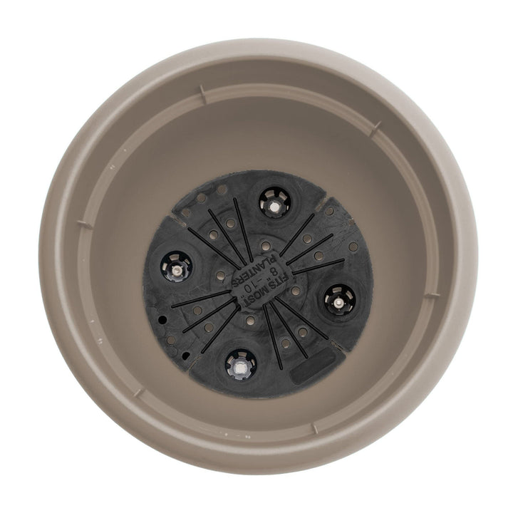 Self Watering Planter: 20" Pebble St1 Durable Resin Pot for Indoor and Outdoor - Diamond Home USA