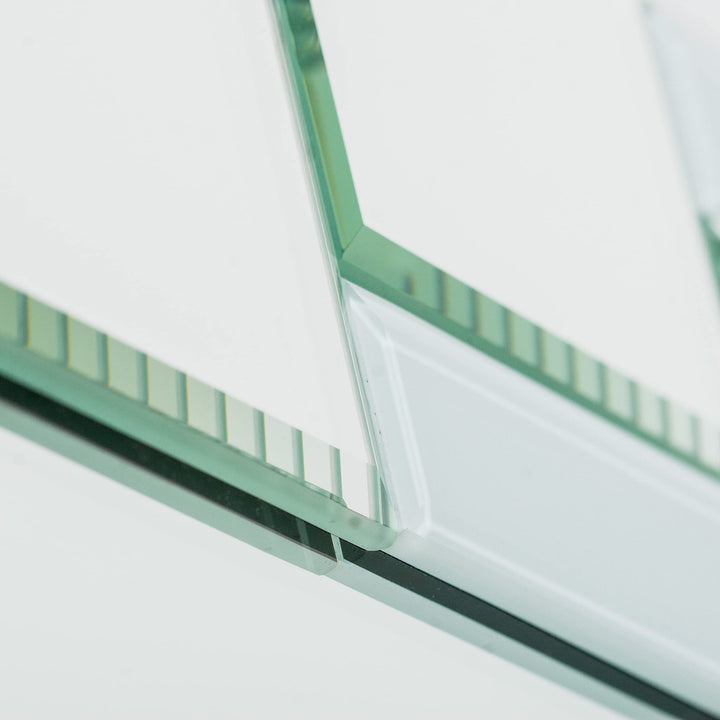 Quebec Modern Bathroom Mirror Silver 31.5hx23.6wx.5d Mid-Century Contemporary - Diamond Home USA