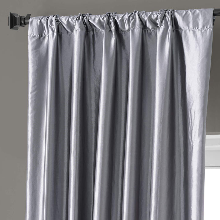 HPD HALF PRICE DRAPES Signature Faux Silk Blackout Curtains for Bedroom & Living - Diamond Home USA