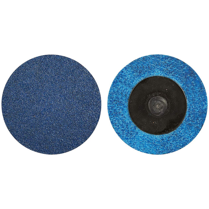 Norton 66261121049 2” BlueFire R884P TR (Type III) Quick-Change Cloth Discs 80