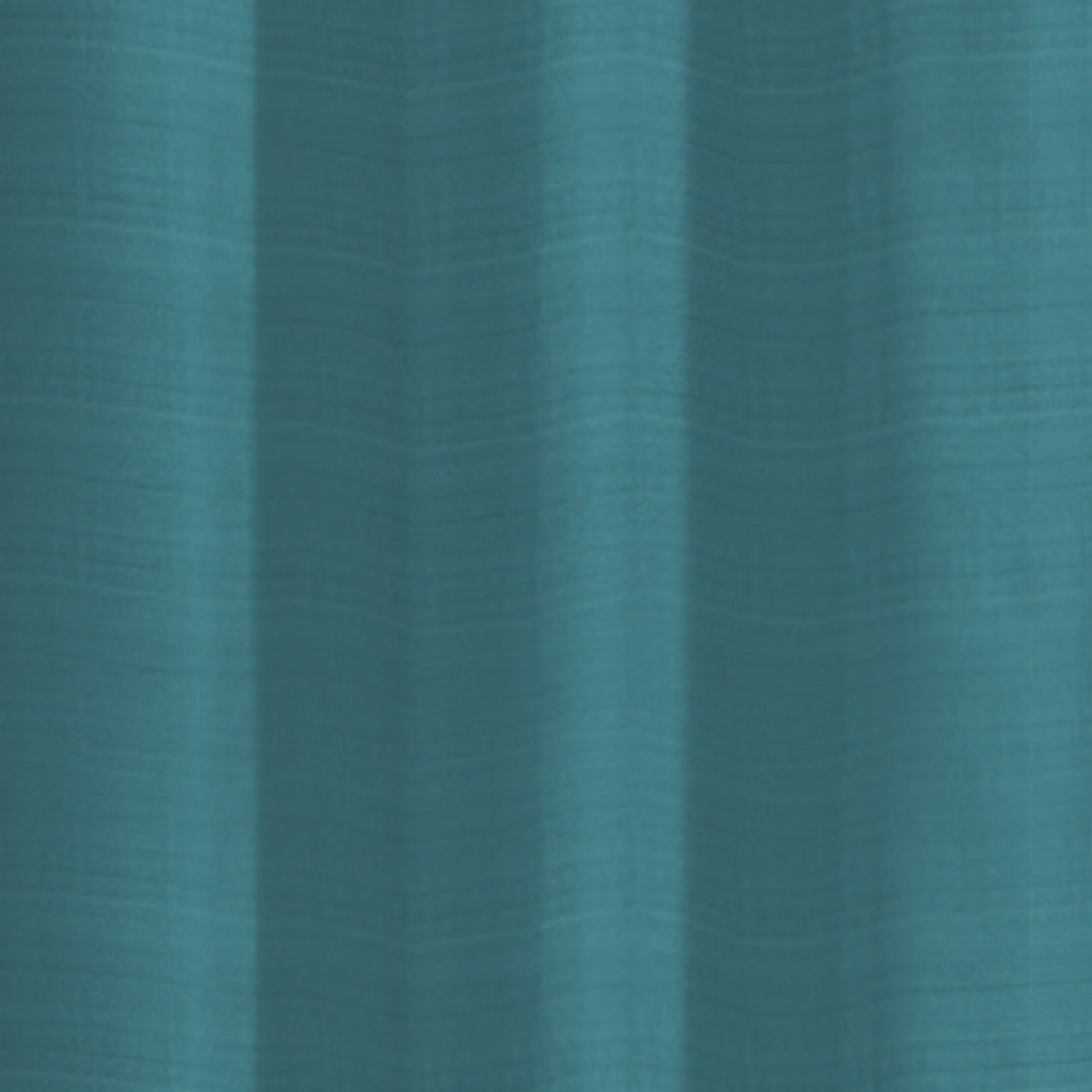 Eclipse Nikki Thermal Insulated Single Panel Grommet Top Darkening Curtains 95 Inches - peacock - Diamond Home USA