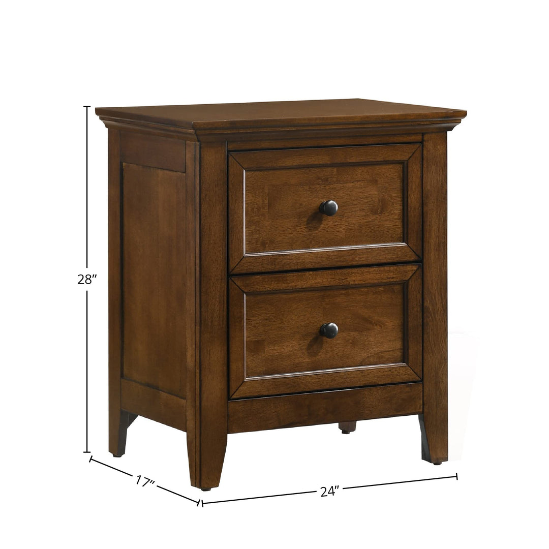 Intercon San Mateo Youth 2 Drawers Tuscan Nightstand - Diamond Home USA