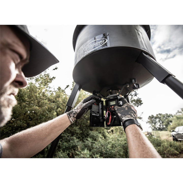 WILDGAME INNOVATIONS Quick-Set 270 lb Game Feeder with Digital Timer|Durable - Diamond Home USA