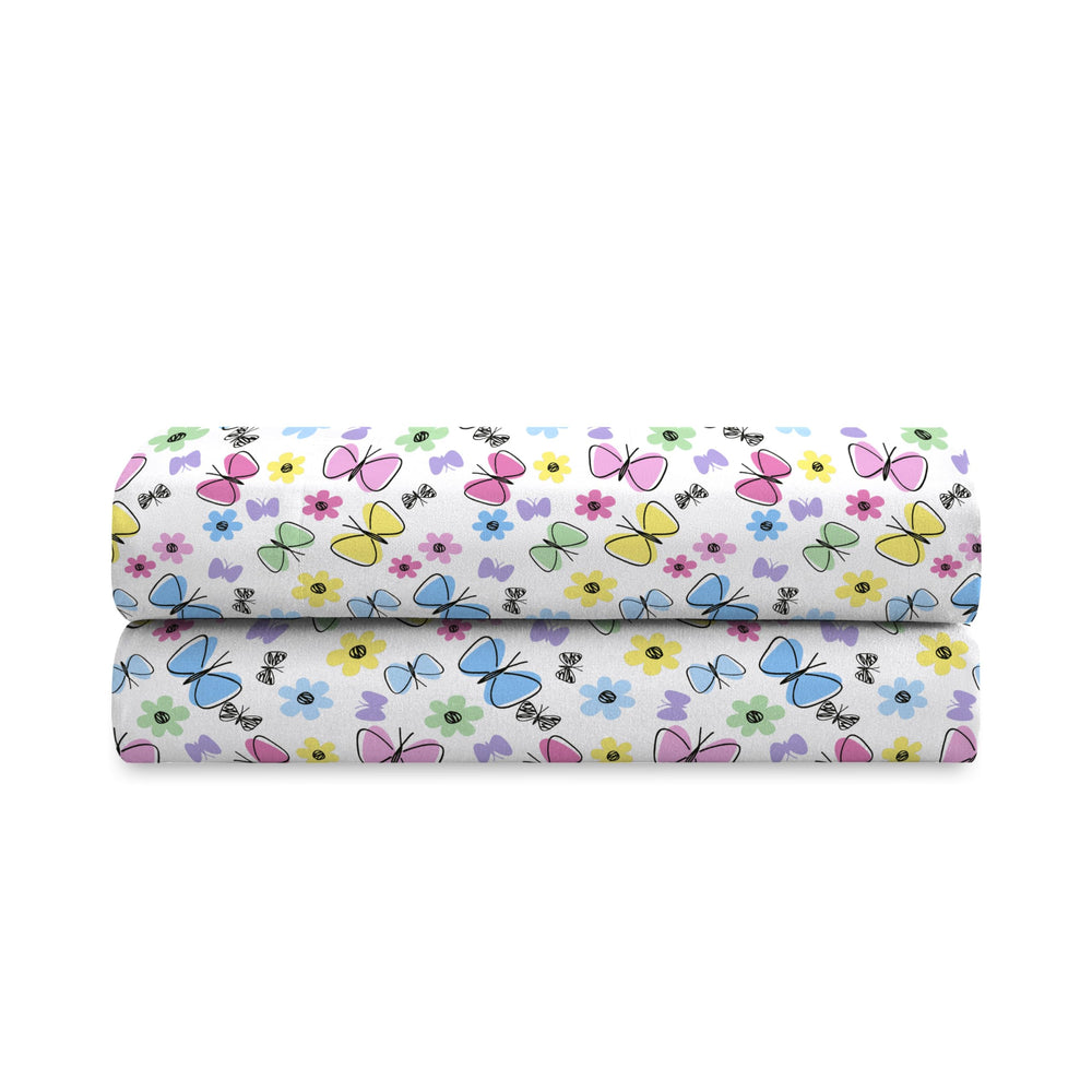Dream Factory Kids Sheet Set Lightweight Microfiber Bed Sheets Super Soft Easy Twin - Diamond Home USA