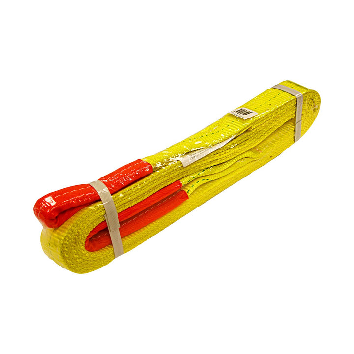 Everest C1132-2" x 6' Yellow Flat Sling Eye to Eye Lifting Sling 2PLY 1 Pack