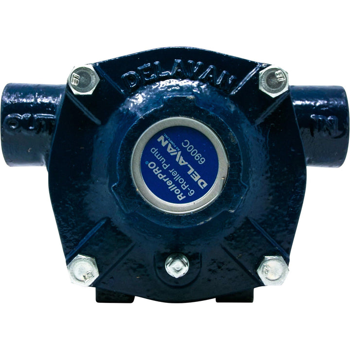 Delavan Cast Iron 6-Roller Pump - 20 GPM 300 PSI 1 200 RPM Model Number 6900C - Diamond Home USA