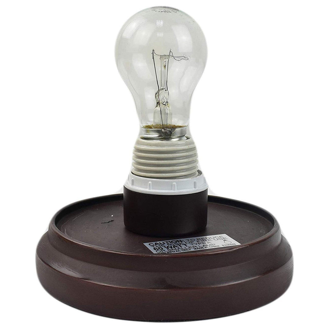 Tiffany Style Accent Lamp 10" Tall Stained Glass White Yellow Dragonfly Rose - Diamond Home USA