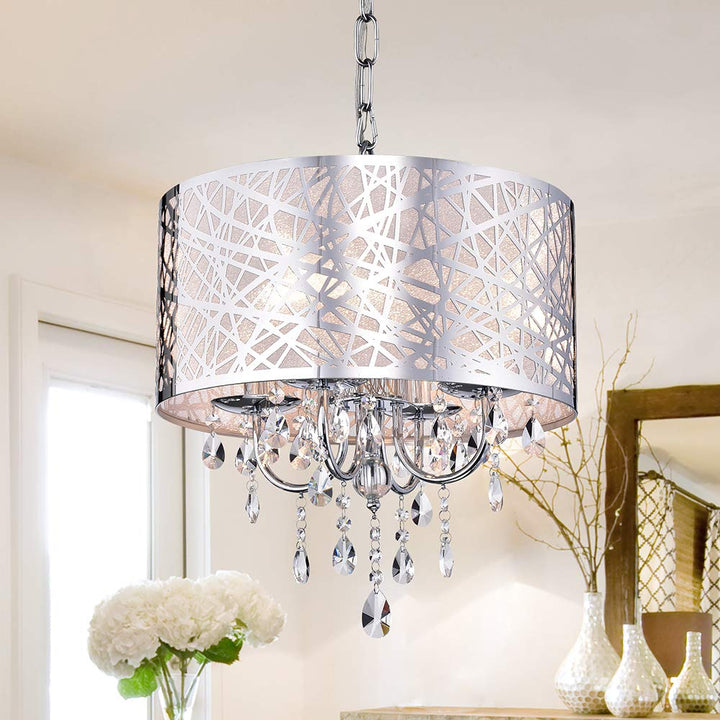 Caroline Crystal Chandelier RL5425 - Diamond Home USA