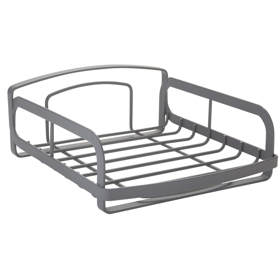 Kitchen Details Industrial Collection Napkin Holder 7.5"x 7.2"x 3" Grey Steel - Diamond Home USA